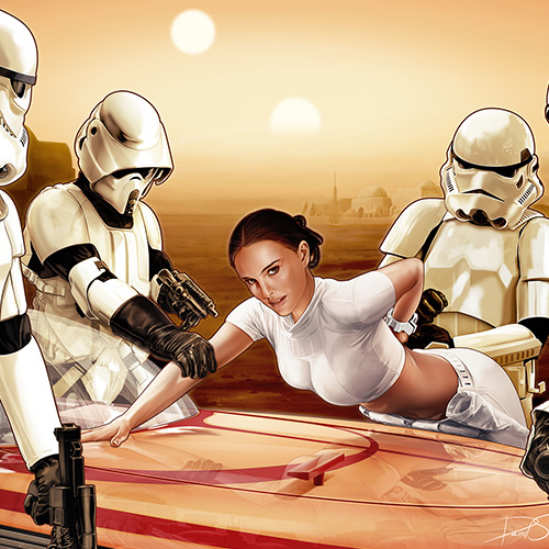 Busted in Tatooine