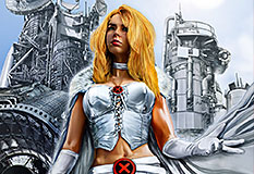 Emma Frost en la isla de Utopía